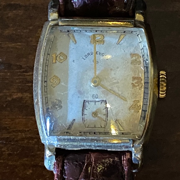 Vintage Lord Elgin deluxe men’s watch